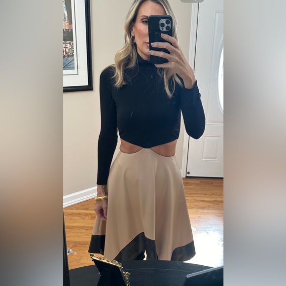 Alice and Olivia Temika midi dress size 4 - Picture 3 of 3